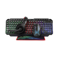 Xtrike Me CMX-411 Gaming Keyboard, Mouse, Mousepad & Headset Combo
